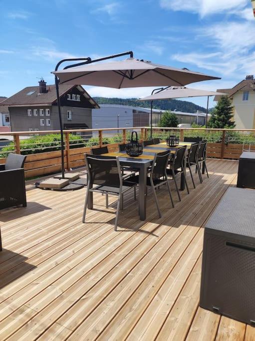Gite Papillon 6 A14 Personnes - Jacuzzi Gérardmer Exteriér fotografie